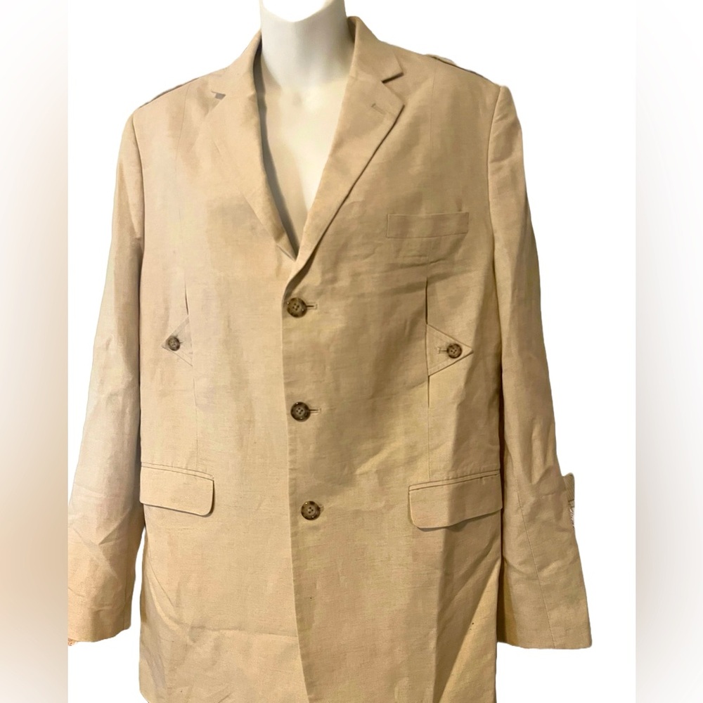 A beige blazer